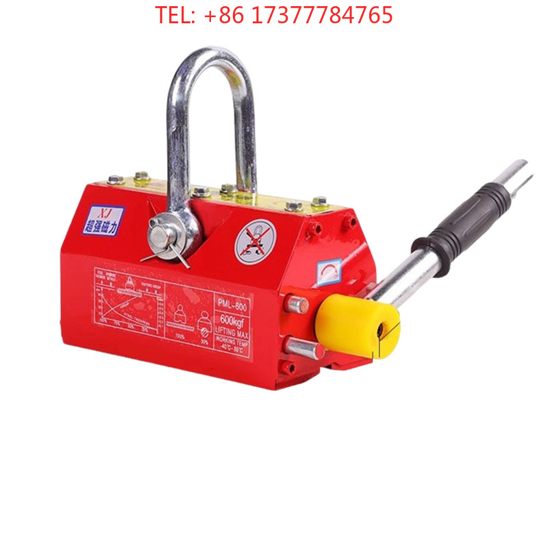 Magnetic Lifter Permanent Crane Hoist 600Kg - Magnet Pengangkat Berkualitas Tinggi 600 KG,