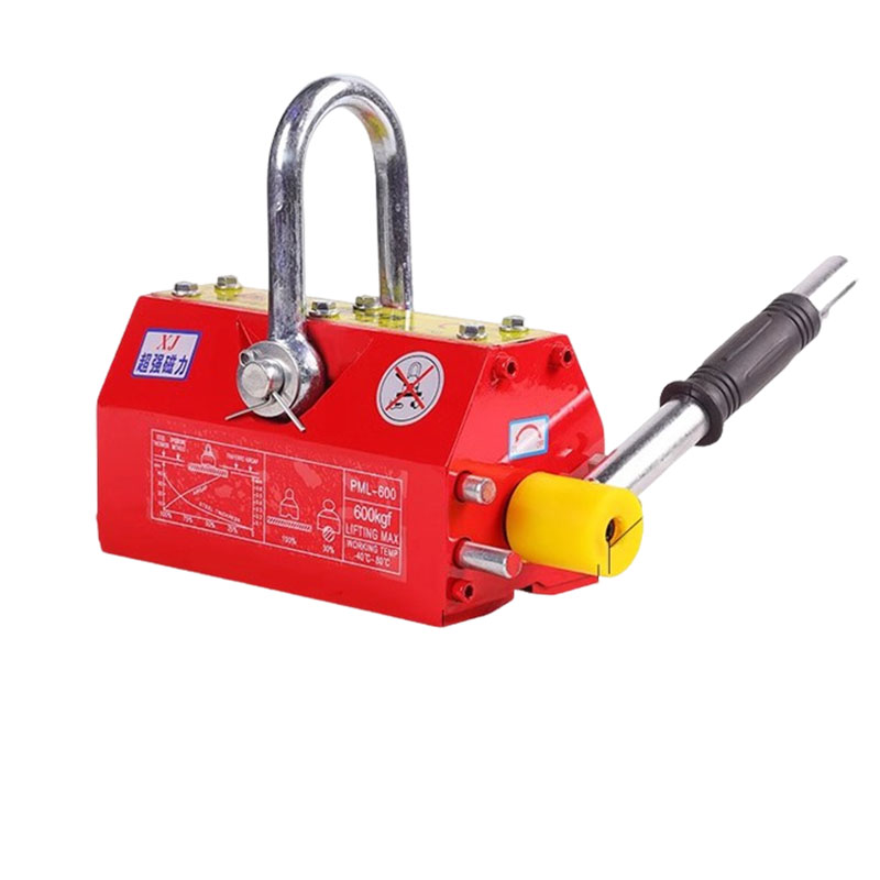 Magnetic Lifter Permanent Crane Hoist 600Kg - Pengangkat Magnet Berkualitas Tinggi 600KG, Daya