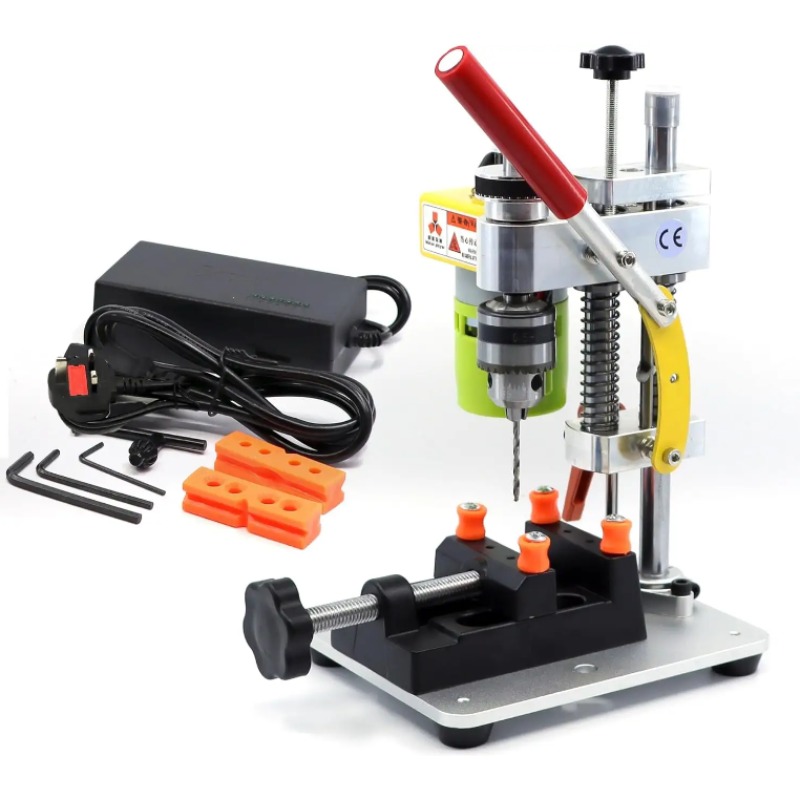 Benchtop Drill Press Mini Variable Speed - Mesin Bor Mini Benchtop 0.5mm-13mm Kecepatan