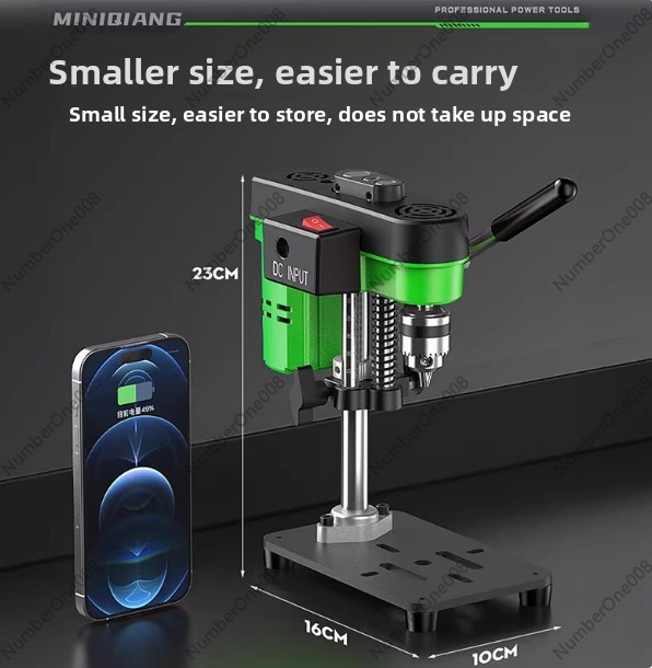 Benchtop Drill Press Mini Variable Speed - Mesin Bor Duduk Mini 220V 350W,
