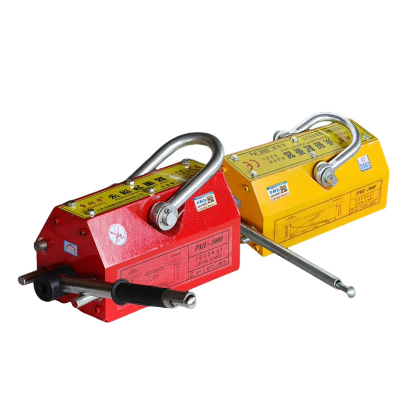 Magnetic Lifter Permanent Crane Hoist 600Kg - Pengangkat Magnet Permanen 100kg/600kg, Magnet Neodymium,