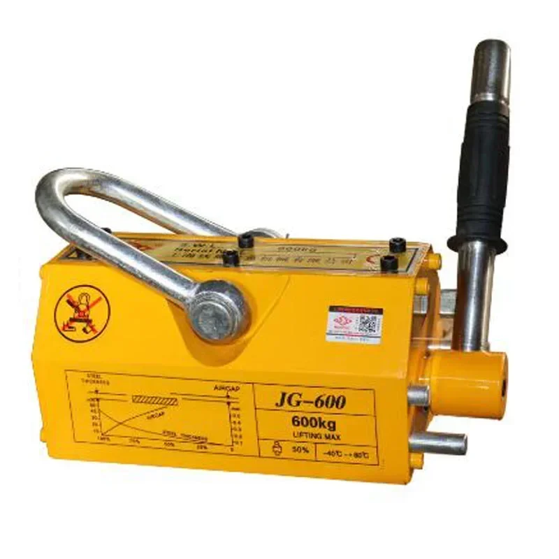 Pengangkat Magnetik Permanen M - Magnetic Lifter Permanent Crane Hoist 600Kg ulasan dan harga