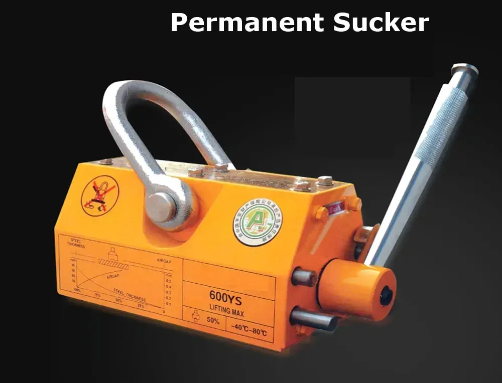 Pengangkat Magnetik Permanen M - Magnetic Lifter Permanent Crane Hoist 600Kg ulasan dan harga