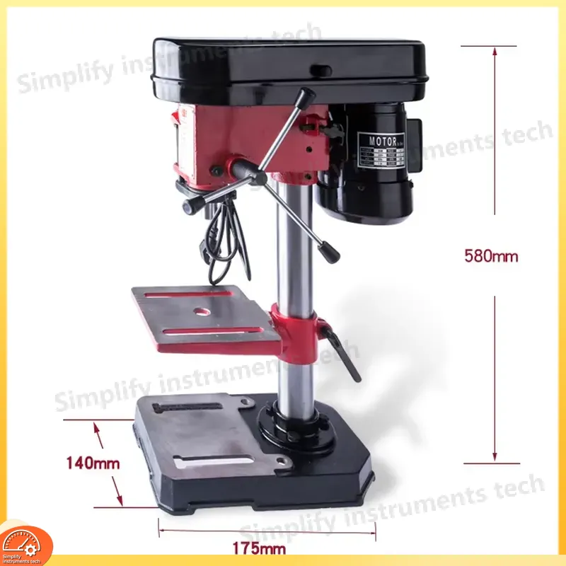Bor Meja Mini 550W, Tiang 60mm - Benchtop Drill Press Mini Variable Speed ulasan dan harga