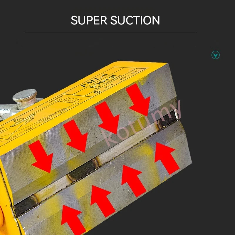 Pengangkat Magnet Permanen Baj - Magnetic Lifter Permanent Crane Hoist 600Kg ulasan dan harga