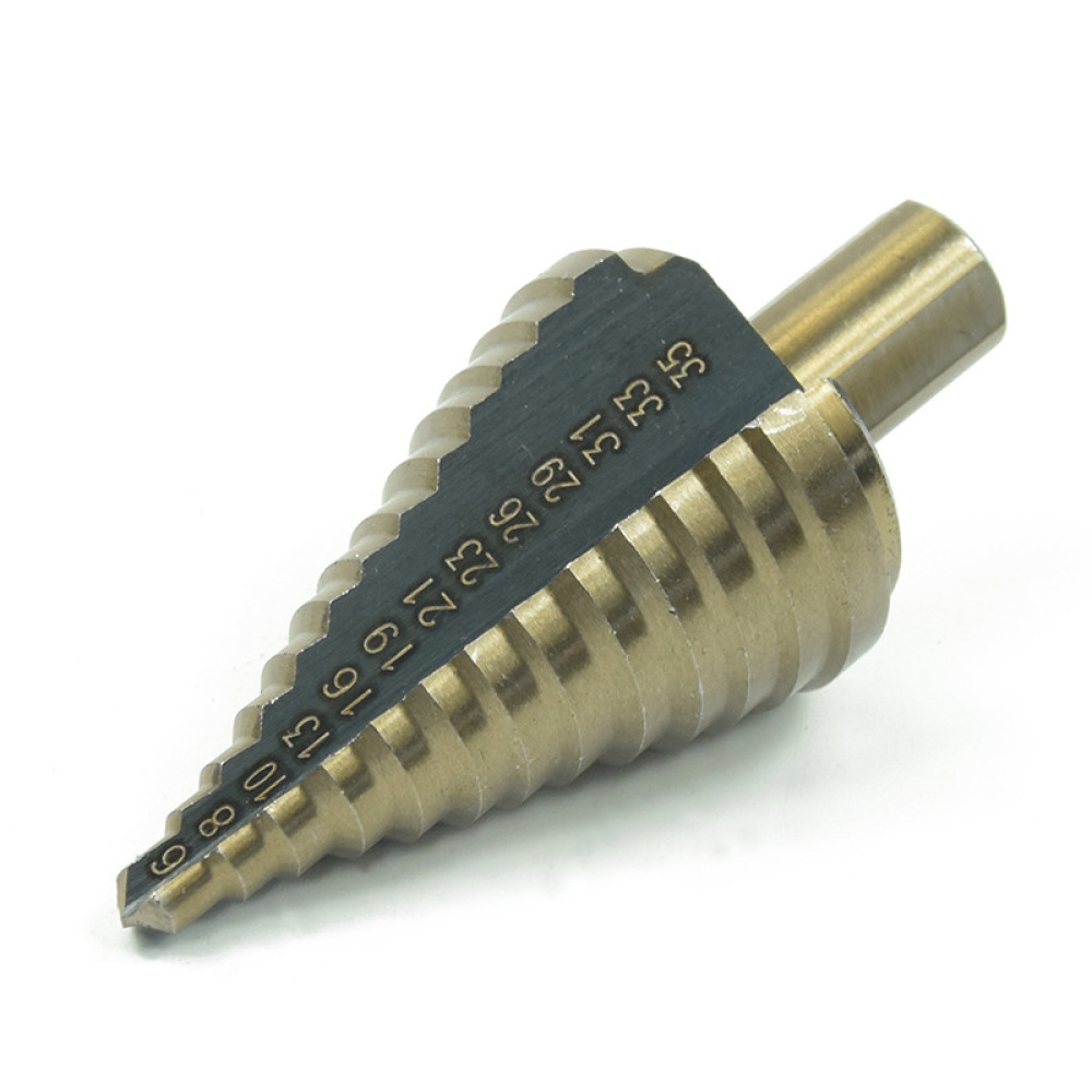 Mata bor Pagoda, 5 buah mata b - Step Drill Bit Set Titanium Hss Cobalt ulasan dan harga