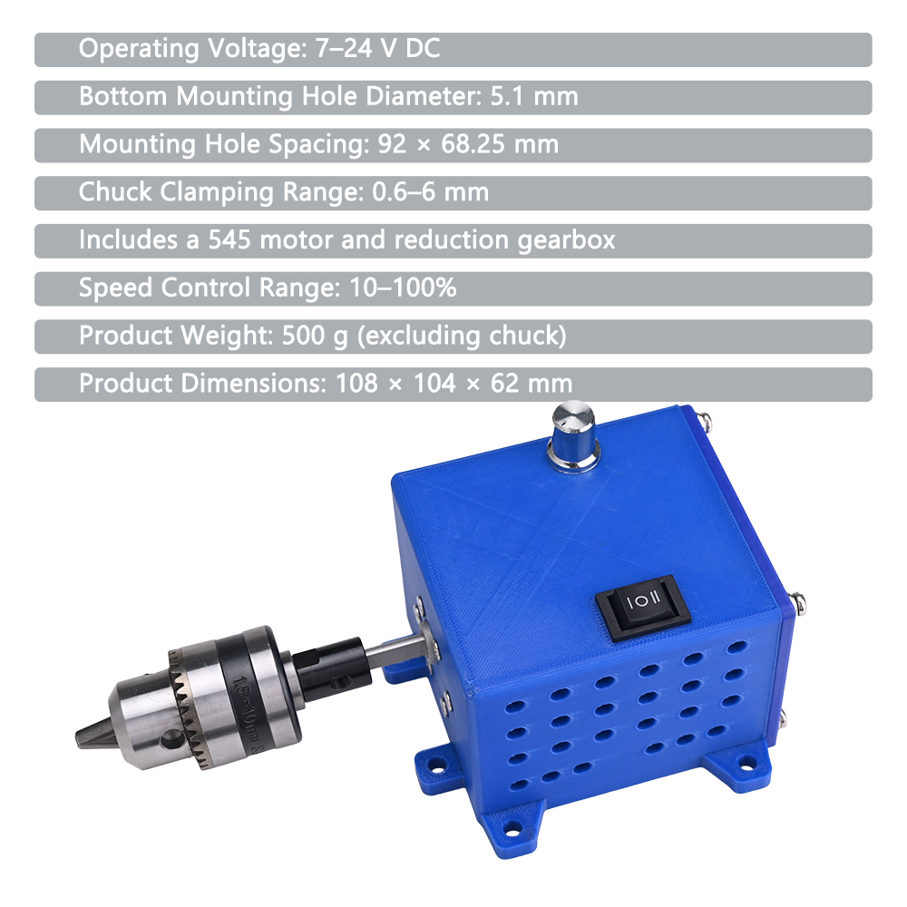 Mesin Bor Mini Kecepatan Varia - Benchtop Drill Press Mini Variable Speed ulasan dan harga