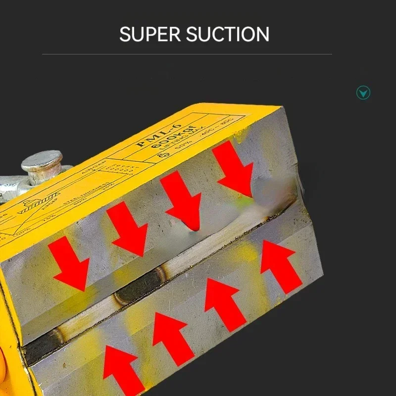 Penjualan Panas Pengangkat Mag - Magnetic Lifter Permanent Crane Hoist 600Kg ulasan dan harga