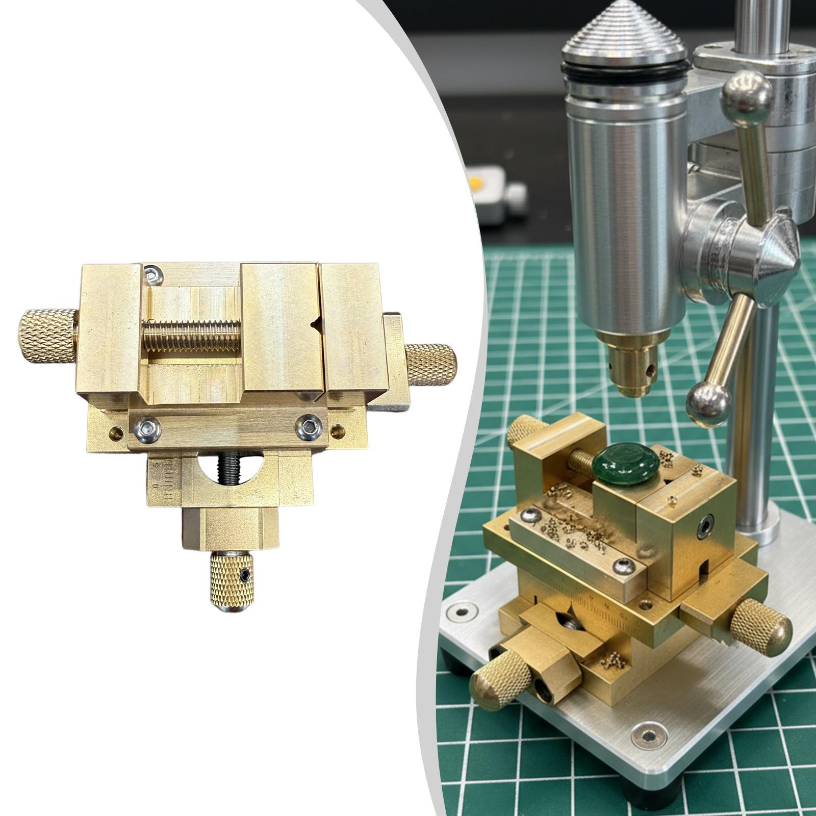 Meja Geser Logam Kompak dengan - Cross Slide Vise Table Bench Drill Press ulasan dan harga