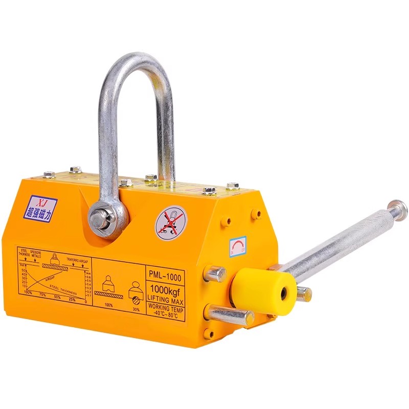 Magnet Pengangkat Berkualitas  - Magnetic Lifter Permanent Crane Hoist 600Kg ulasan dan harga