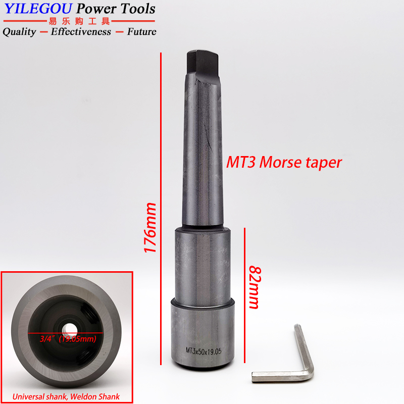 Pemotong melingkar Arbor denga - Annular Cutter Arbor Morse Taper Mt2 Mt3 ulasan dan harga