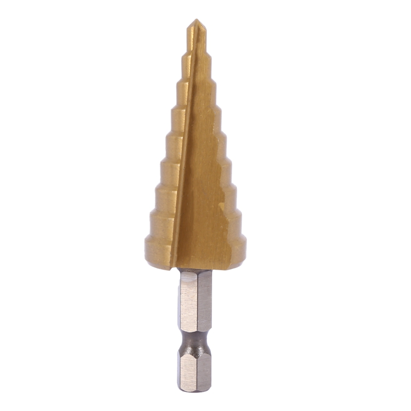 A23T, 6 buah mata bor bertingk - Step Drill Bit Set Titanium Hss Cobalt ulasan dan harga