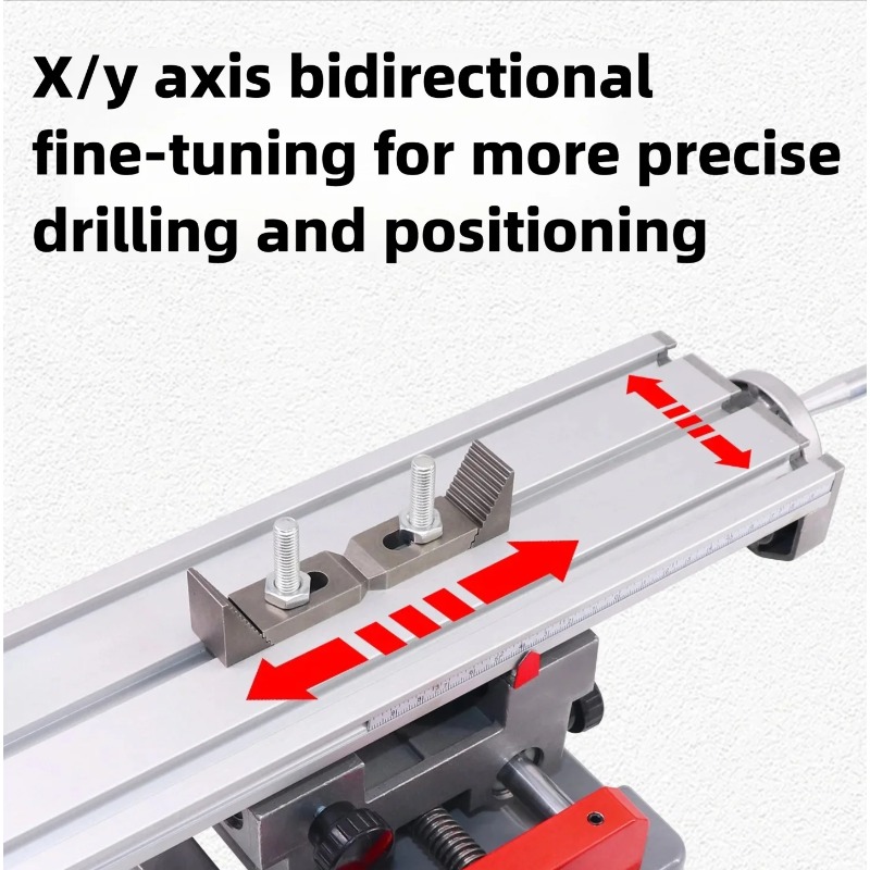 Meja Geser Presisi Sumbu XY un - Cross Slide Vise Table Bench Drill Press ulasan dan harga