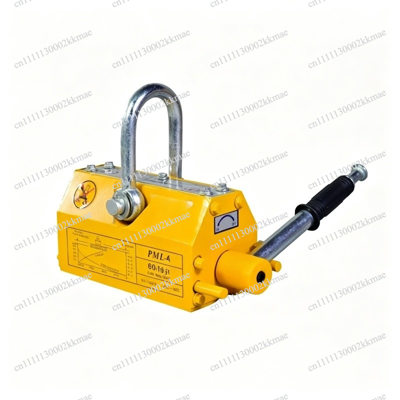 Pengangkat Magnetik Permanen 6 - Magnetic Lifter Permanent Crane Hoist 600Kg ulasan dan harga