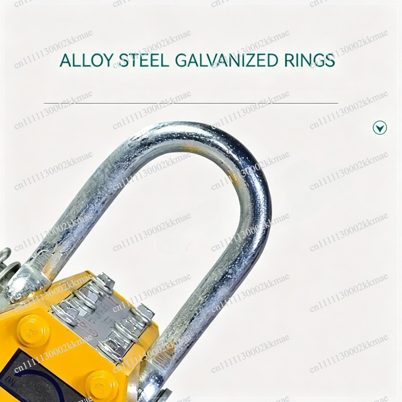Pengangkat Magnetik Permanen 6 - Magnetic Lifter Permanent Crane Hoist 600Kg ulasan dan harga